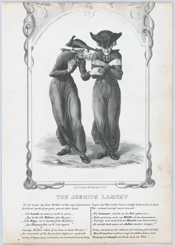 The Jesuits' Lament Wall Art by Francis Raab - High-Resolution Digital Print