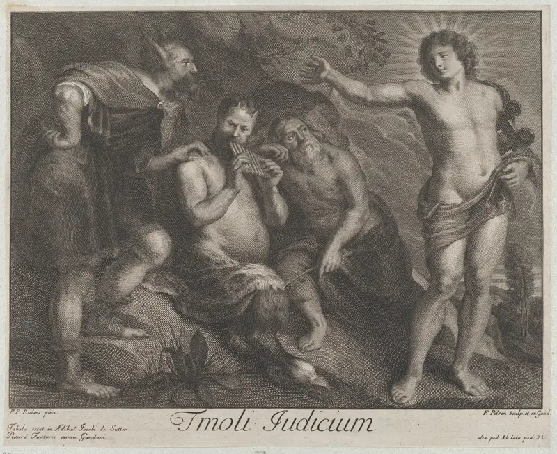 The Judgment of Midas Wall Art by Frans Pilsen - High-Resolution Digital Print