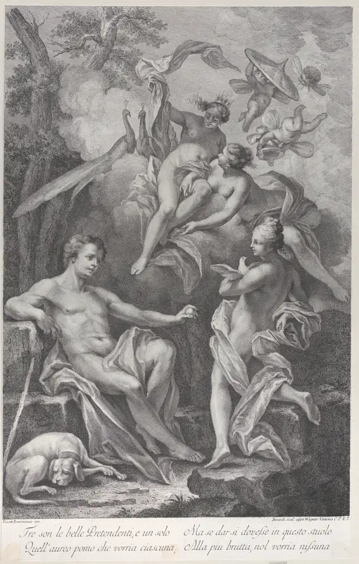 The Judgment of Paris Wall Art by Fabio Berardi - High-Resolution Digital Print