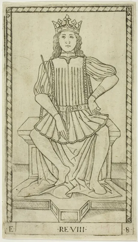 The King, plate eight from The Ranks and Conditions of Men