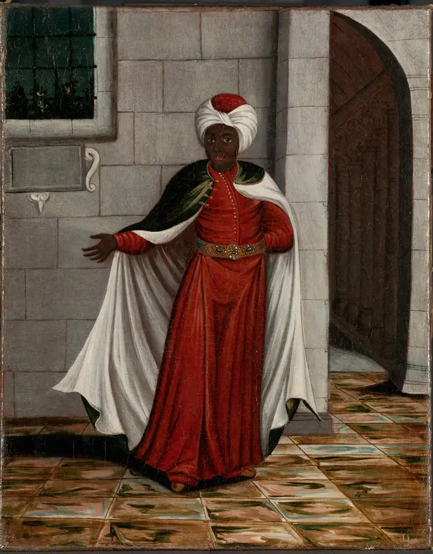 The Kislar Aghassi, Chief of the Black Eunuchs of the Sultan Wall Art by Unknown - High-Resolution Digital Print
