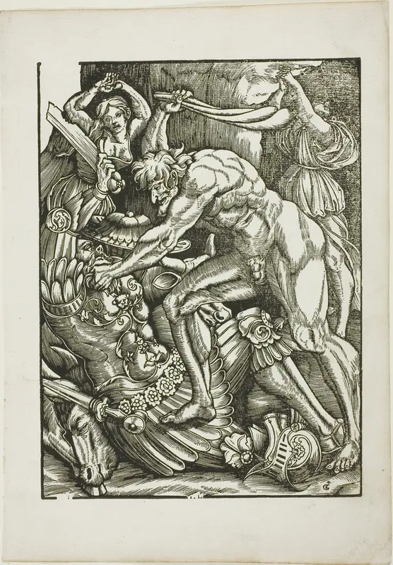 The Labors of Hercules: Hercules and Cacus Wall Art by Gabriel Salmon - High-Resolution Digital Print