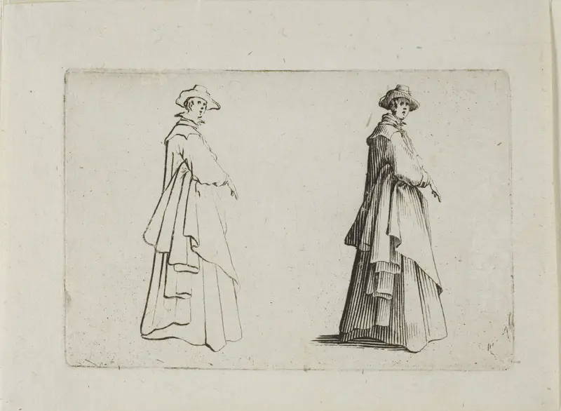 The Lady with Full Clothing, from The Caprices