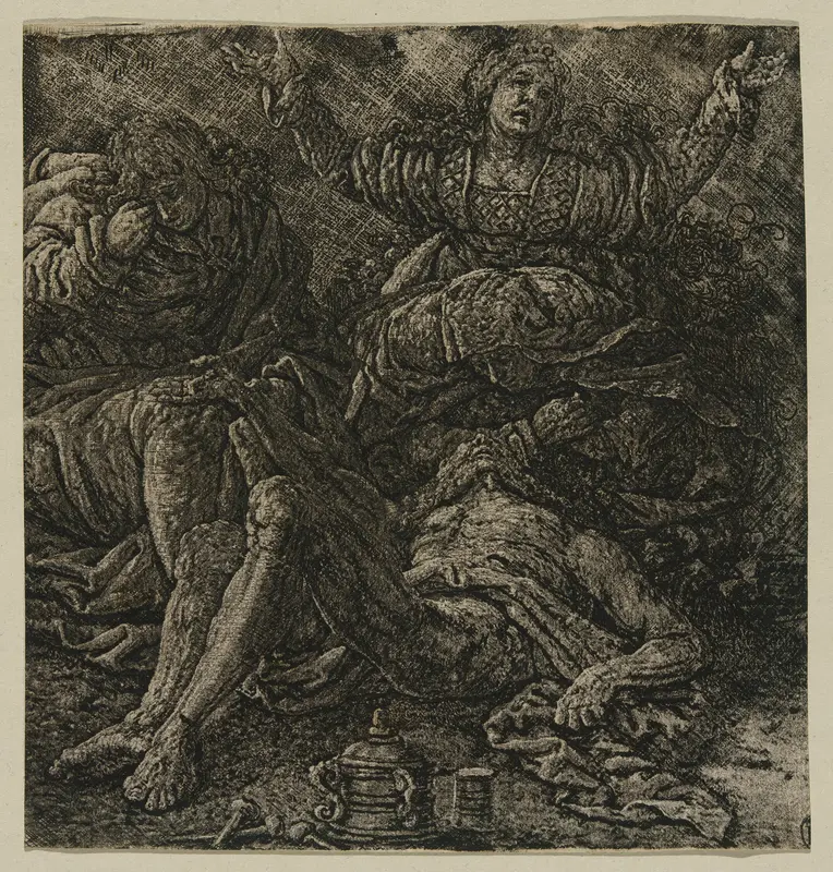 The Lamentation Wall Art by Hercules Segers - High-Resolution Digital Print