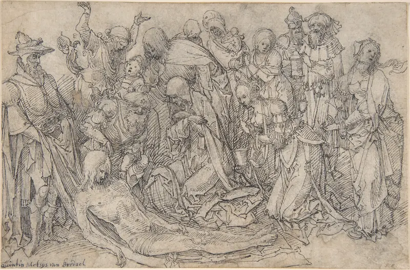 The Lamentation Wall Art by Jan de Beer - High-Resolution Digital Print
