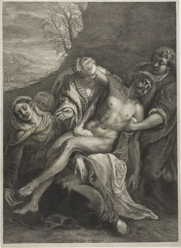 The Lamentation, from Cabinet Reynst