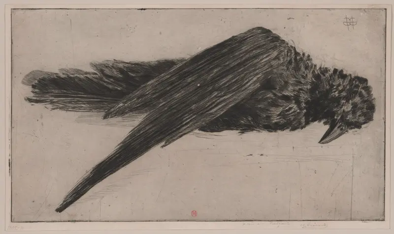 The Large Hanging Raven (Le Grand Corbeau Pendu),