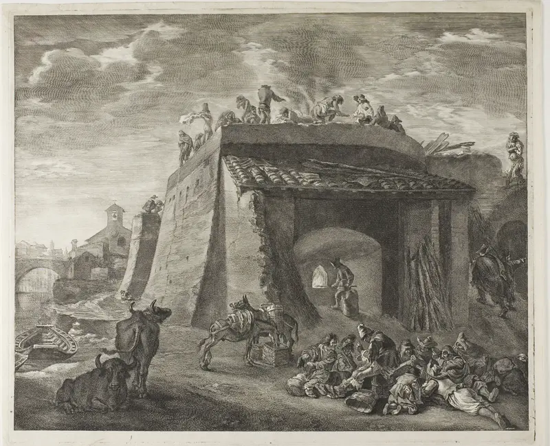 The Large Lime-Kiln, from Cabinet Reynst