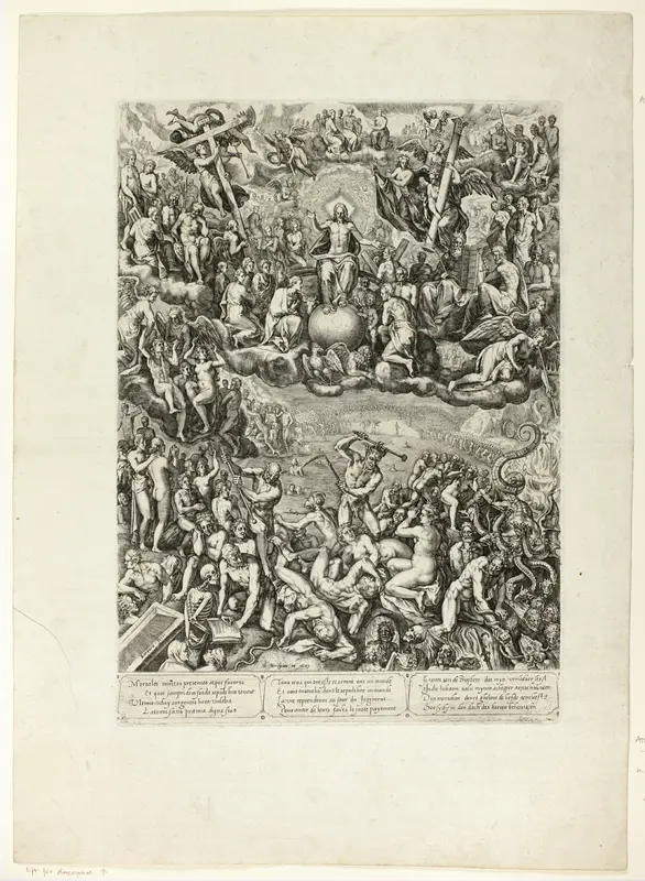 The Last Judgment Wall Art by Crispin van den Broeck - High-Resolution Digital Print