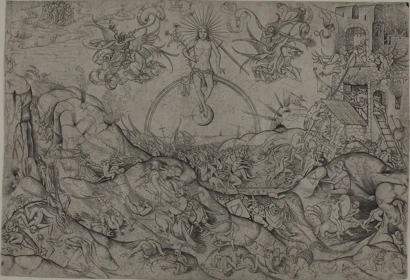 The Last Judgment Wall Art by Alart du Hameel - High-Resolution Digital Print