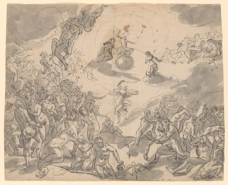The Last Judgment Wall Art by Michael Herr - High-Resolution Digital Print