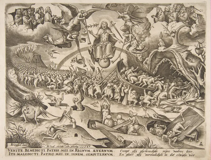 The Last Judgment Wall Art by Pieter Bruegel the Elder - High-Resolution Digital Print