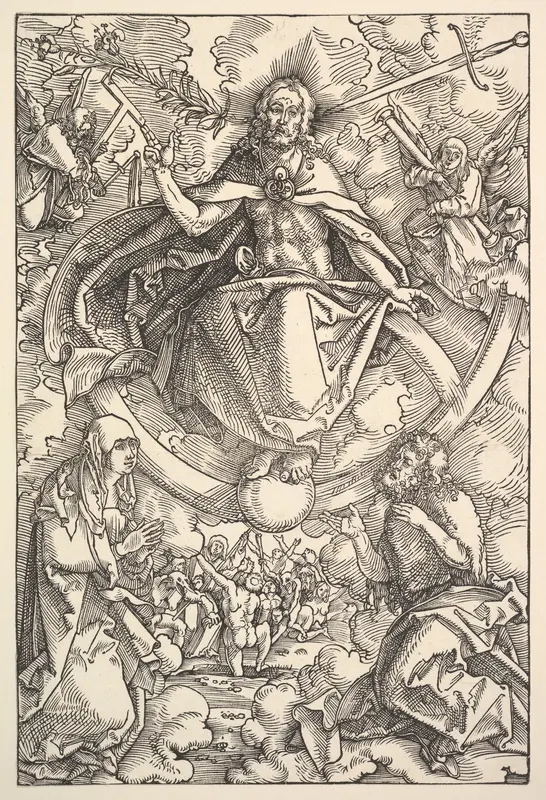 The Last Judgment Wall Art by Hans Baldung (called Hans Baldung Grien) - High-Resolution Digital Print