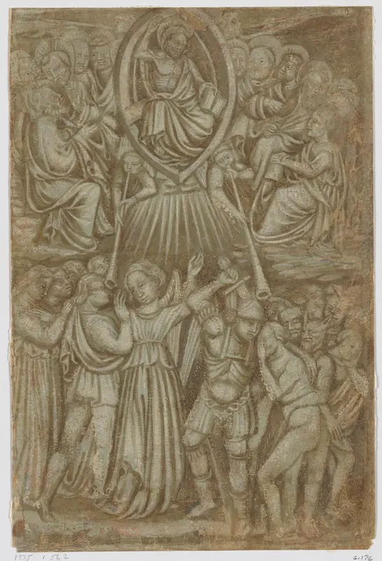 The Last Judgment Wall Art by Circle of Ottaviano Nelli - High-Resolution Digital Print