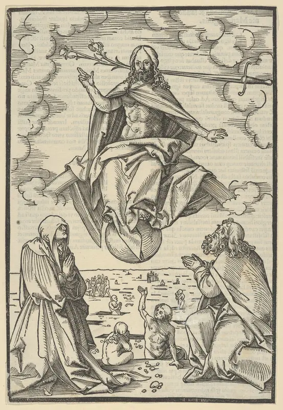 The Last Judgment, from Speculum passionis domini nostri Ihesu Christi Wall Art by Hans Schäufelein - High-Resolution Digital Print