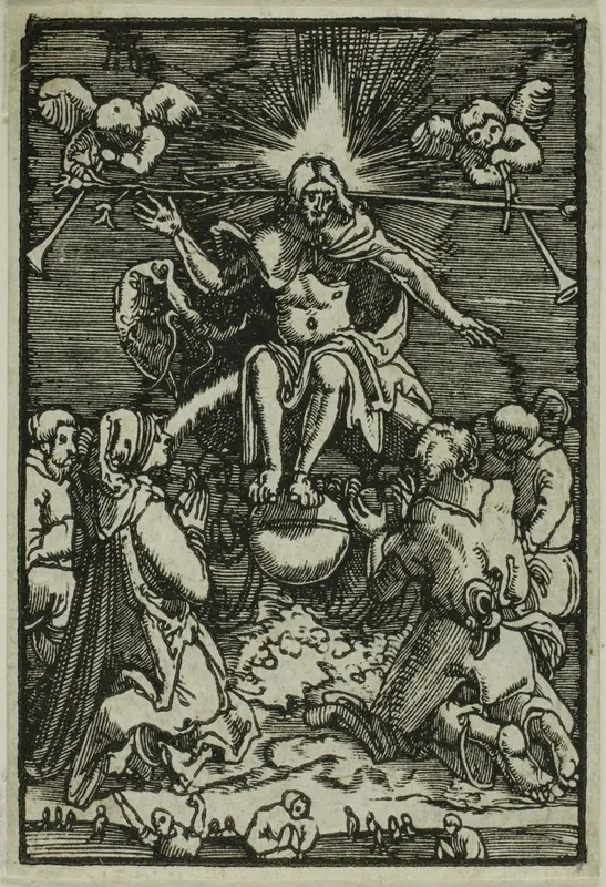 The Last Judgment, from The Fall and Redemption of Man Wall Art by Albrecht Altdorfer - High-Resolution Digital Print