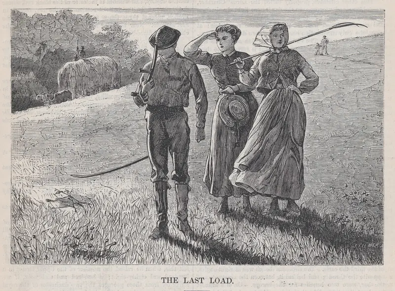 The Last Load (from "Appleton's Journal," Vol. I) Wall Art by Winslow Homer - High-Resolution Digital Print