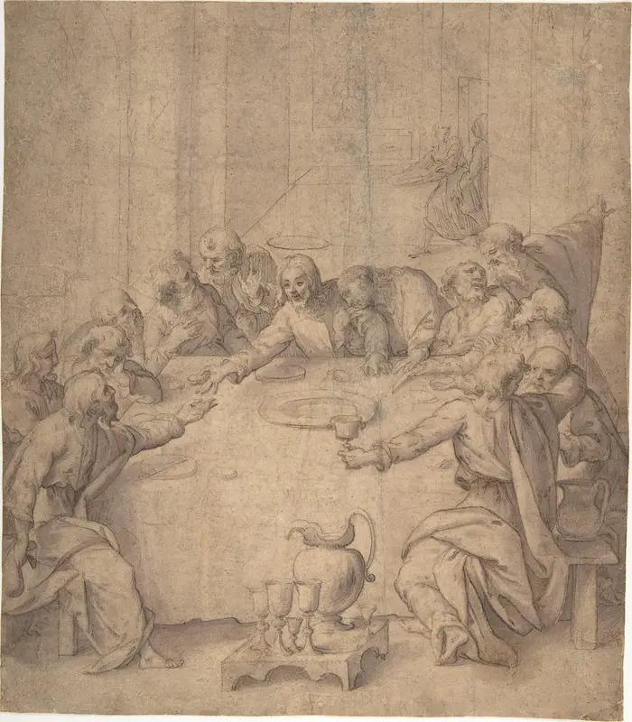 The Last Supper Wall Art by Francesco Curia - High-Resolution Digital Print