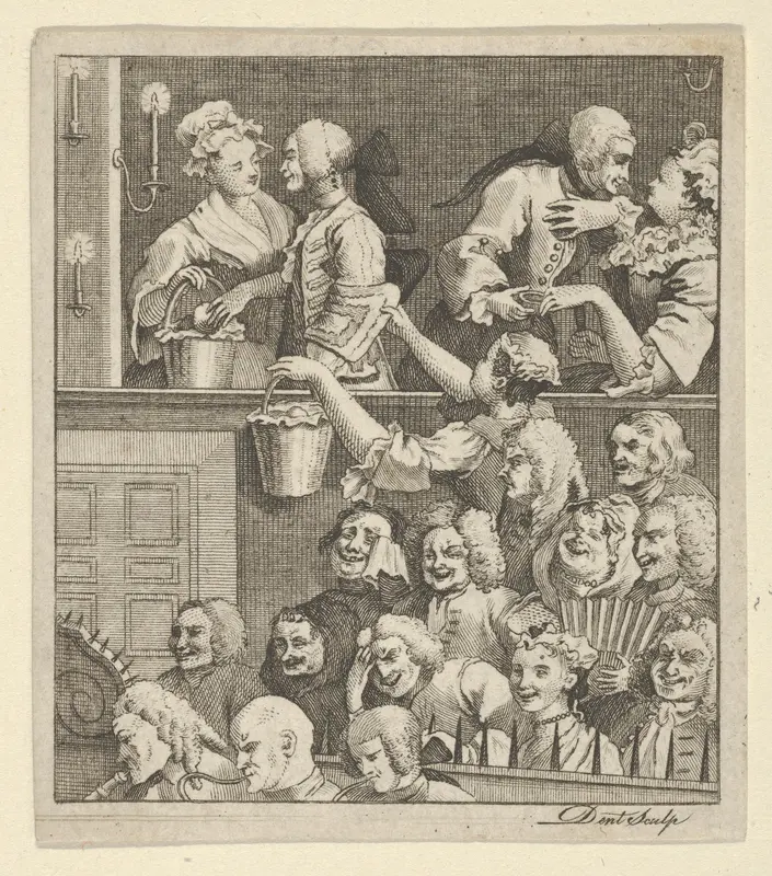 The Laughing Audience Wall Art by Dent - High-Resolution Digital Print