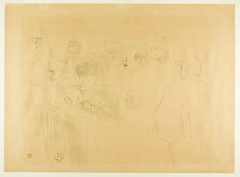 The Lebaudy Trial, Mademoiselle Marsy Giving Evidence