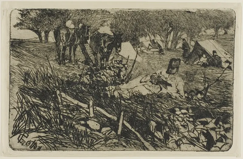 The Letter at Camp