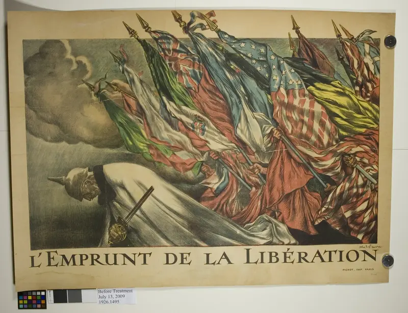 The Liberation Loan Wall Art by Abel Faivre - High-Resolution Digital Print