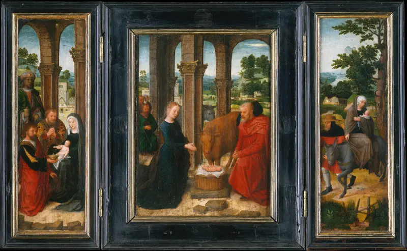 The Life of the Virgin Wall Art by Adriaen Isenbrant - High-Resolution Digital Print