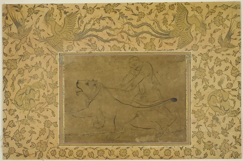 The Lion Tamer Wall Art by Sadiqi - High-Resolution Digital Print