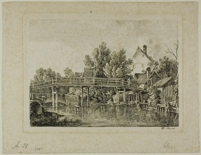 The Little Bridge Across the Isar, Paris