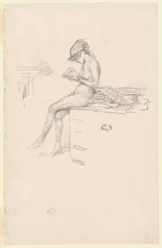 The Little Nude Model, Reading