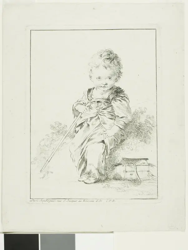 The Little Savoyard Wall Art by François Boucher - High-Resolution Digital Print