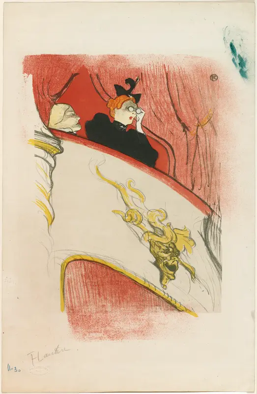 The Loge with the Gilded Mask