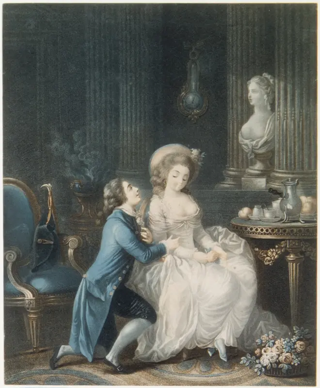 The Lover Heard Wall Art by Louis Marin Bonnet - High-Resolution Digital Print