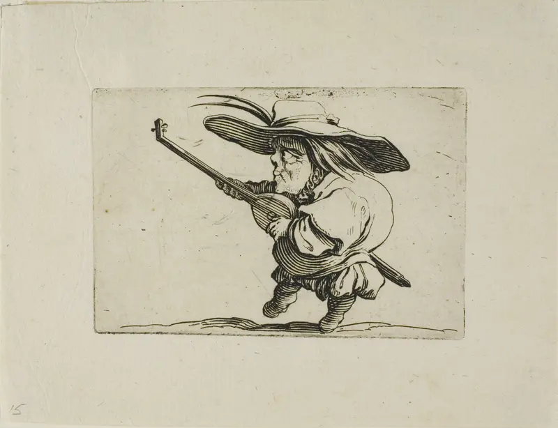 The Lute Player, from Varie Figure Gobbi