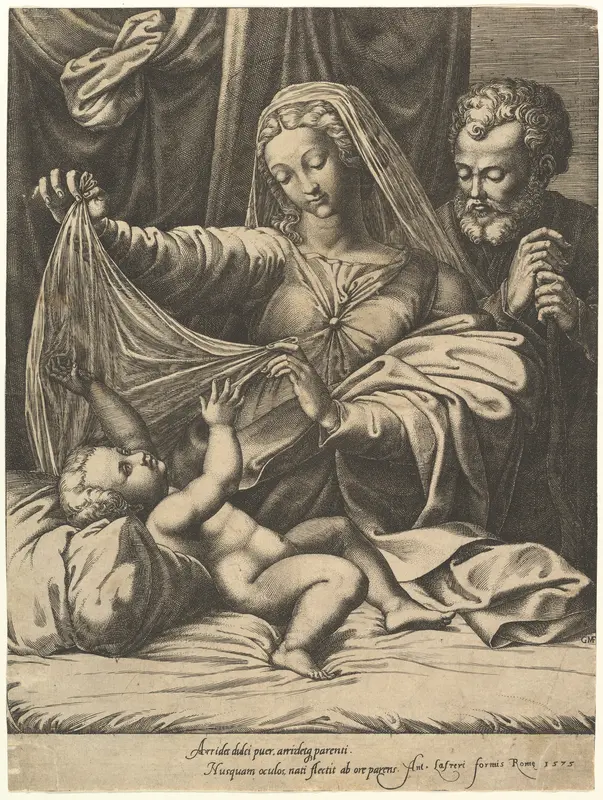 The Madonna of Loreto Wall Art by Giorgio Ghisi - High-Resolution Digital Print