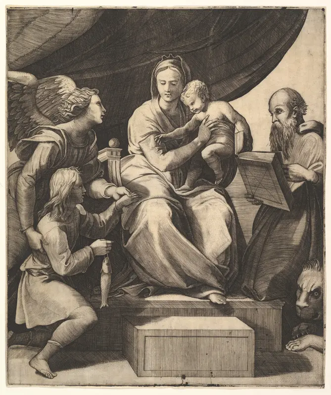 The Madonna with the Fish