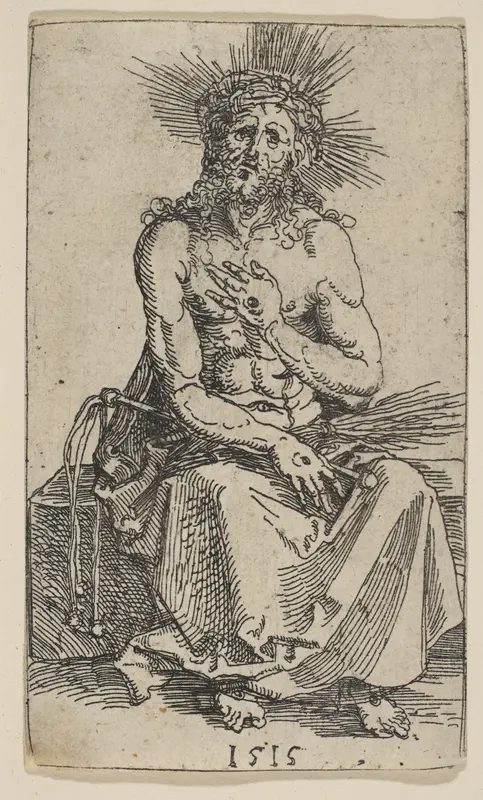 The Man of Sorrows Wall Art by Albrecht Dürer - High-Resolution Digital Print