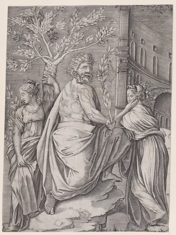 The Man with a Laurel Branch