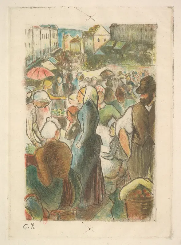 The Market at Gisors: Rue Cappeville