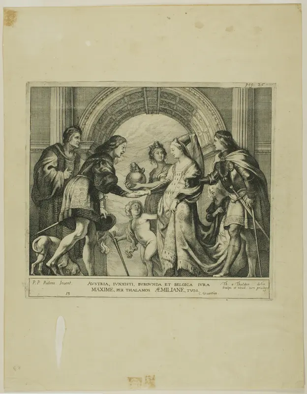 The Marriage of Maximilian of Austria with Mary of Burgundy