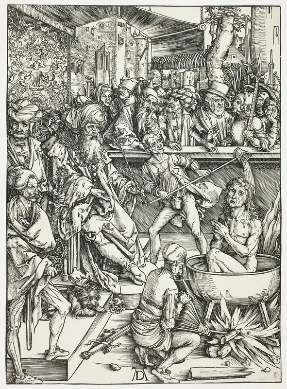 The Martyrdom of Saint John, from The Apocalypse