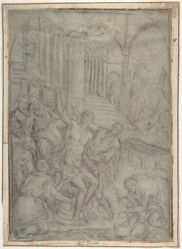 The Martyrdom of Saint Lawrence Wall Art by Leandro Bassano - High-Resolution Digital Print