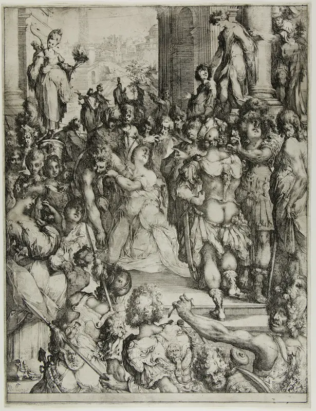 The Martyrdom of Saint Lucy