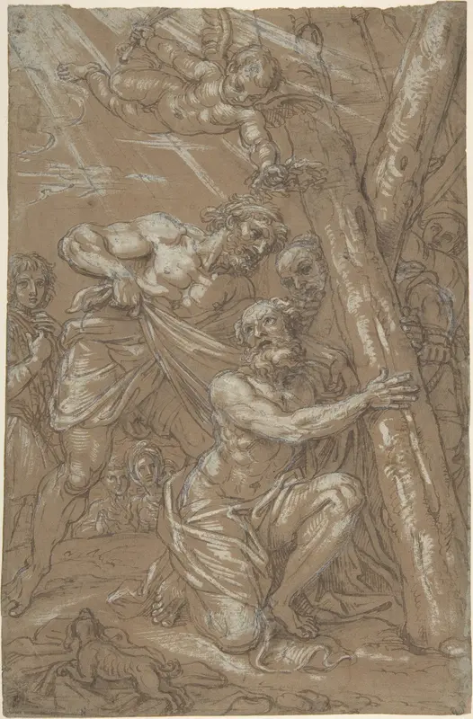 The Martyrdom of St. Andrew Wall Art by Michel Corneille the Younger - High-Resolution Digital Print