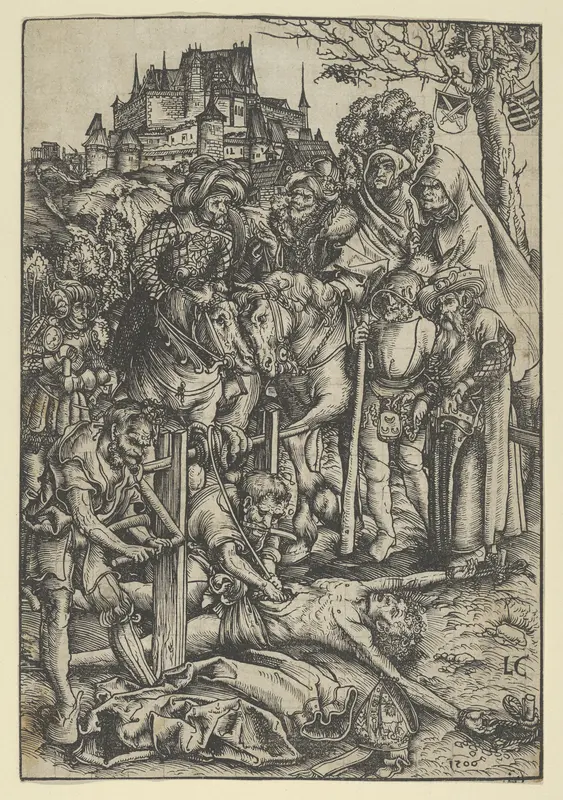 The Martyrdom of St. Erasmus Wall Art by Lucas Cranach the Elder - High-Resolution Digital Print