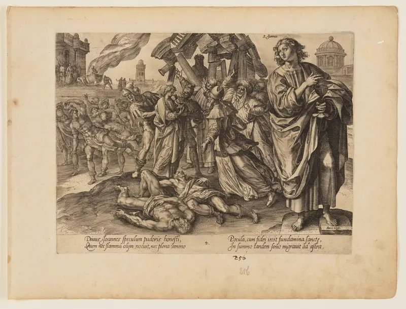 The Martyrdom of St John, from The Martyrdom of Christ and the Apostles