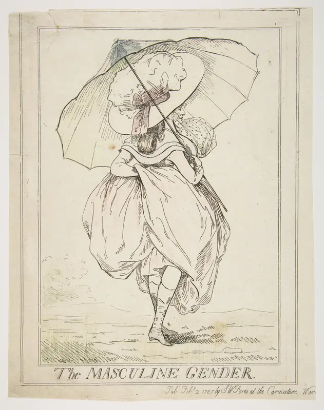 The Masculine Gender Wall Art by Henry Kingsbury - High-Resolution Digital Print