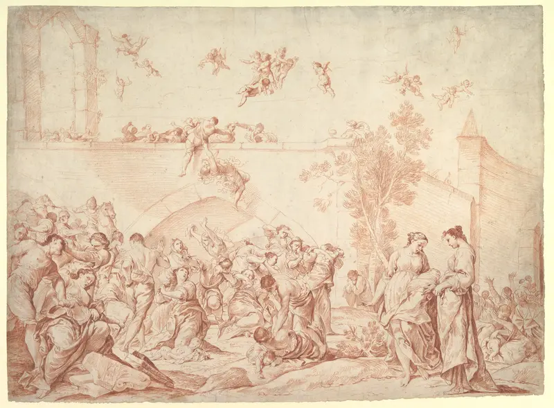 The Massacre of the Innocents Wall Art by Giuseppe Maria Crespi - High-Resolution Digital Print