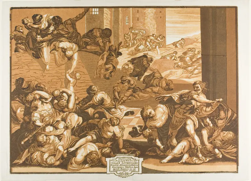 The Massacre of the Innocents, from Opera Selectiora Wall Art by John Baptist Jackson - High-Resolution Digital Print