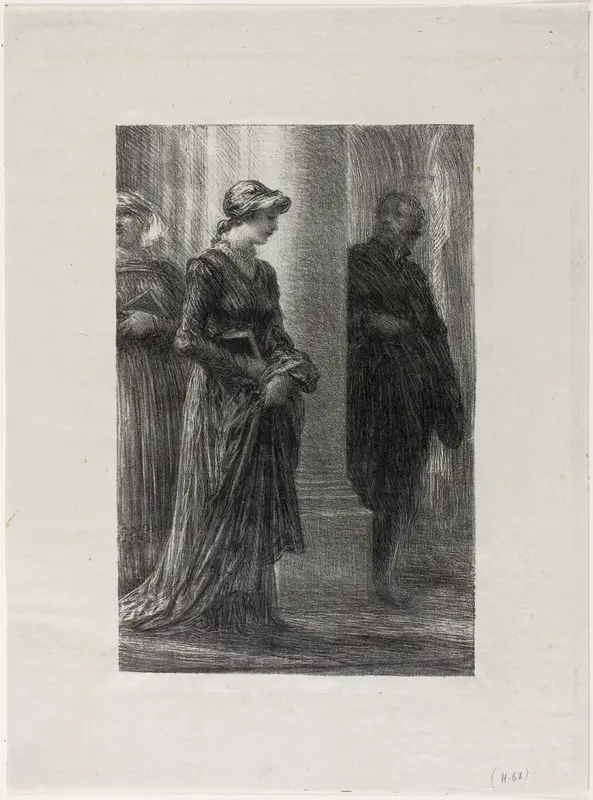 The Mastersingers of Nuremberg, Act I: Walther and Eva Meet